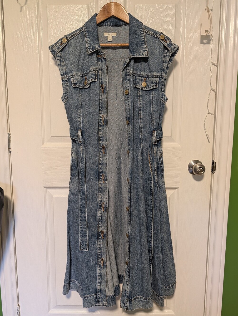 Denim Sleeveless Dress - RW&Co